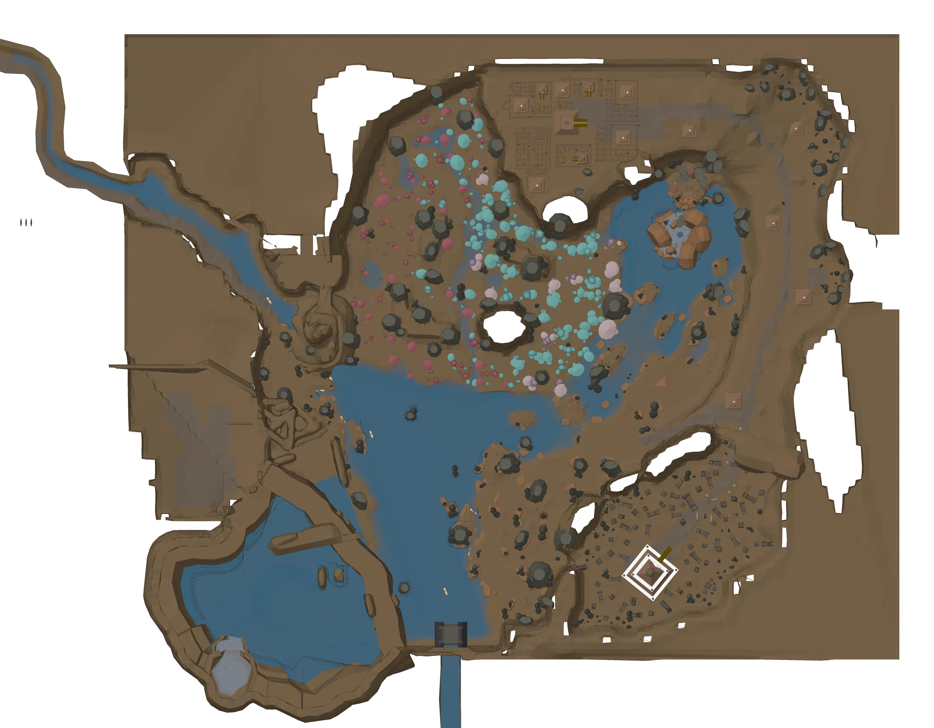 Map of Deep Dunes – Map