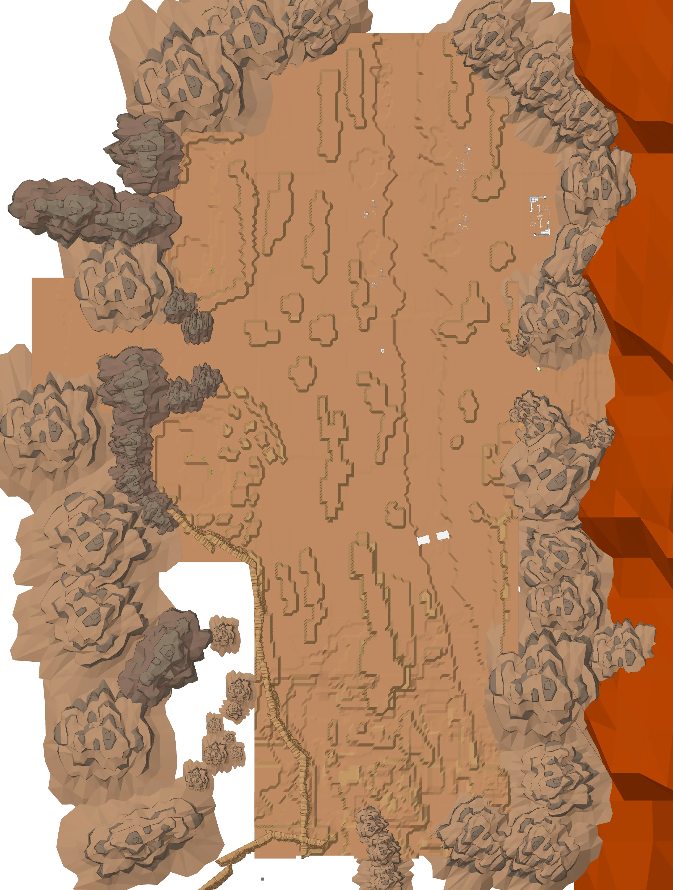 Map of Dragons Run – Map