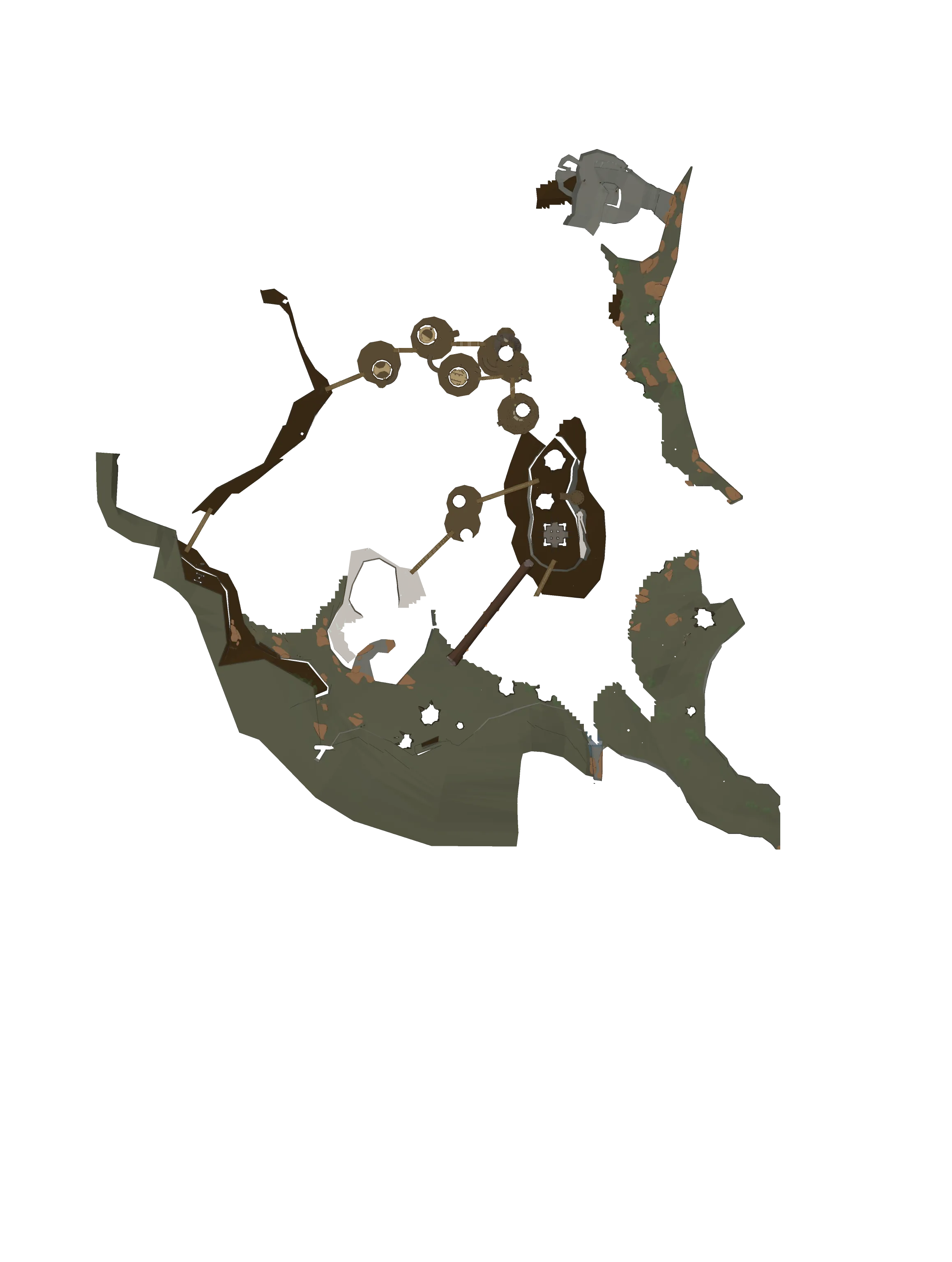 Map of Ever Grove – Level 2 (y -13 to 84)