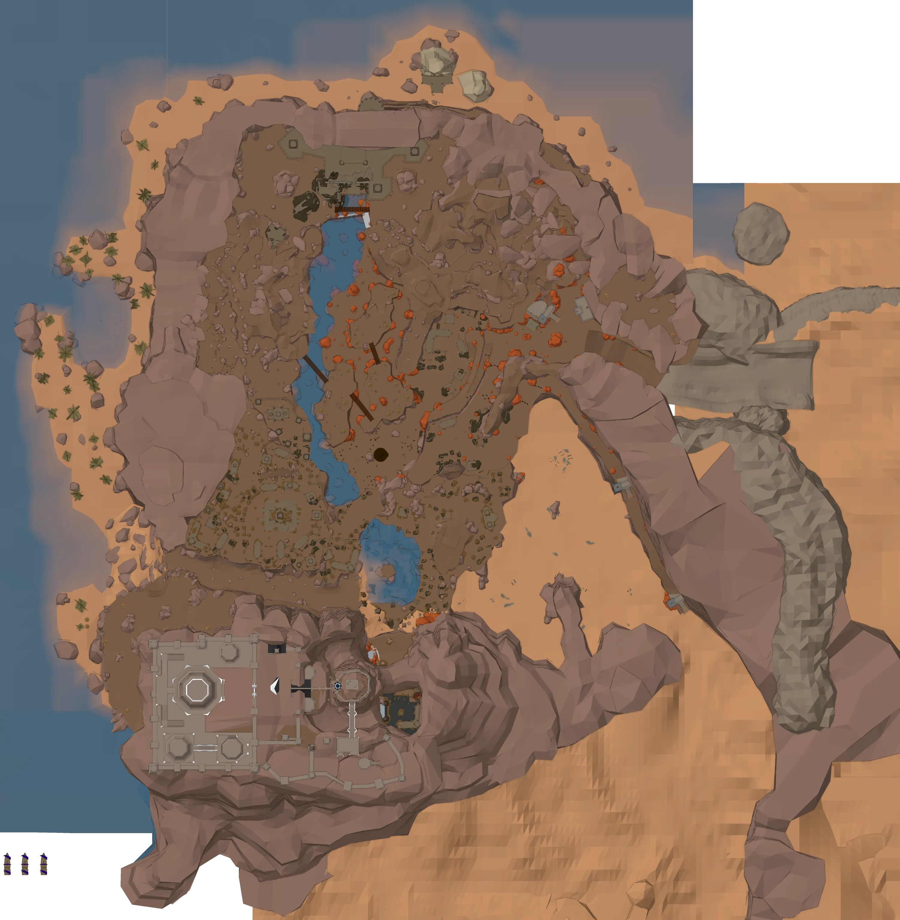 Map of Fallen Pass – Map