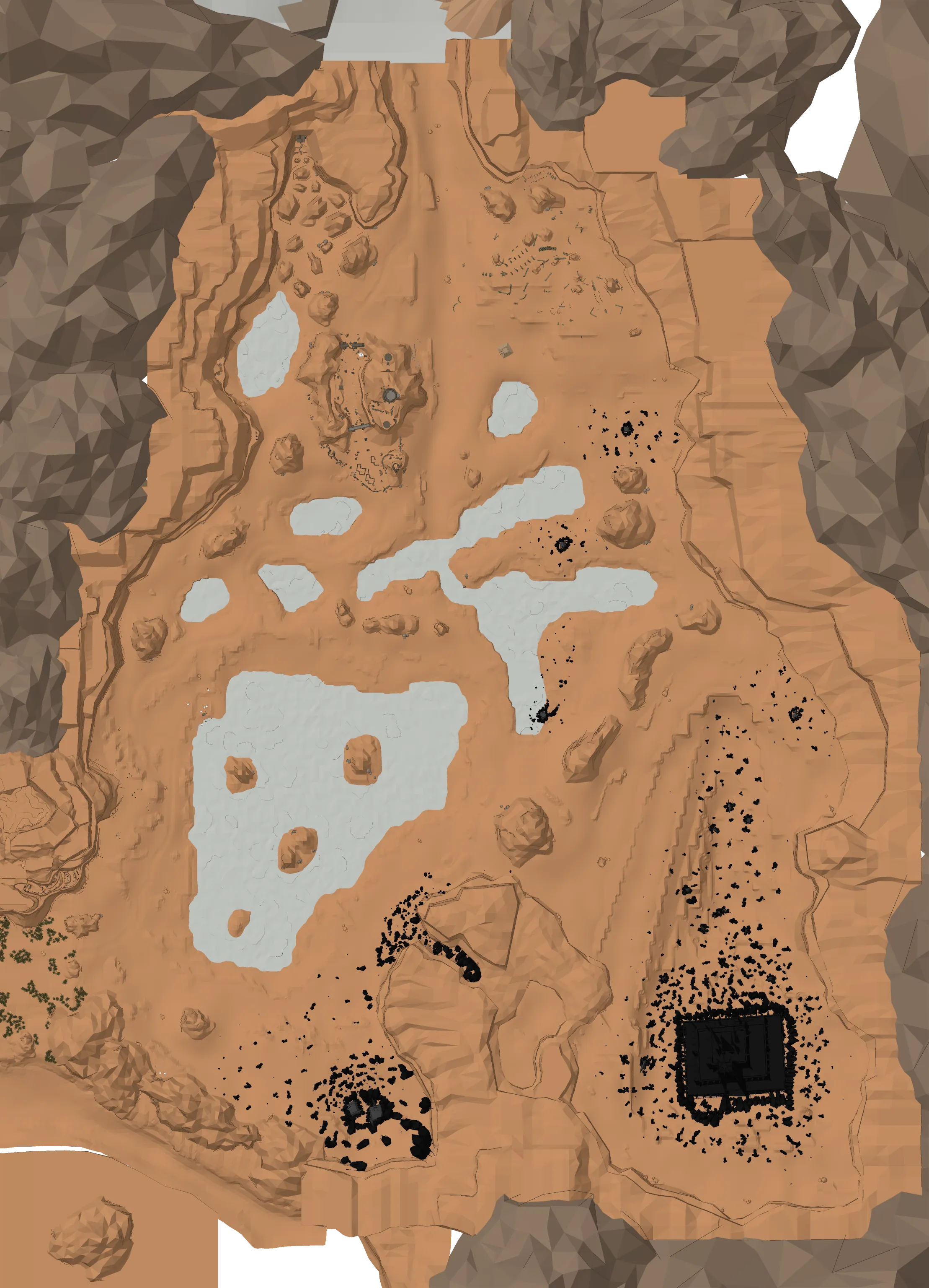 Map of Glass Flats – Map