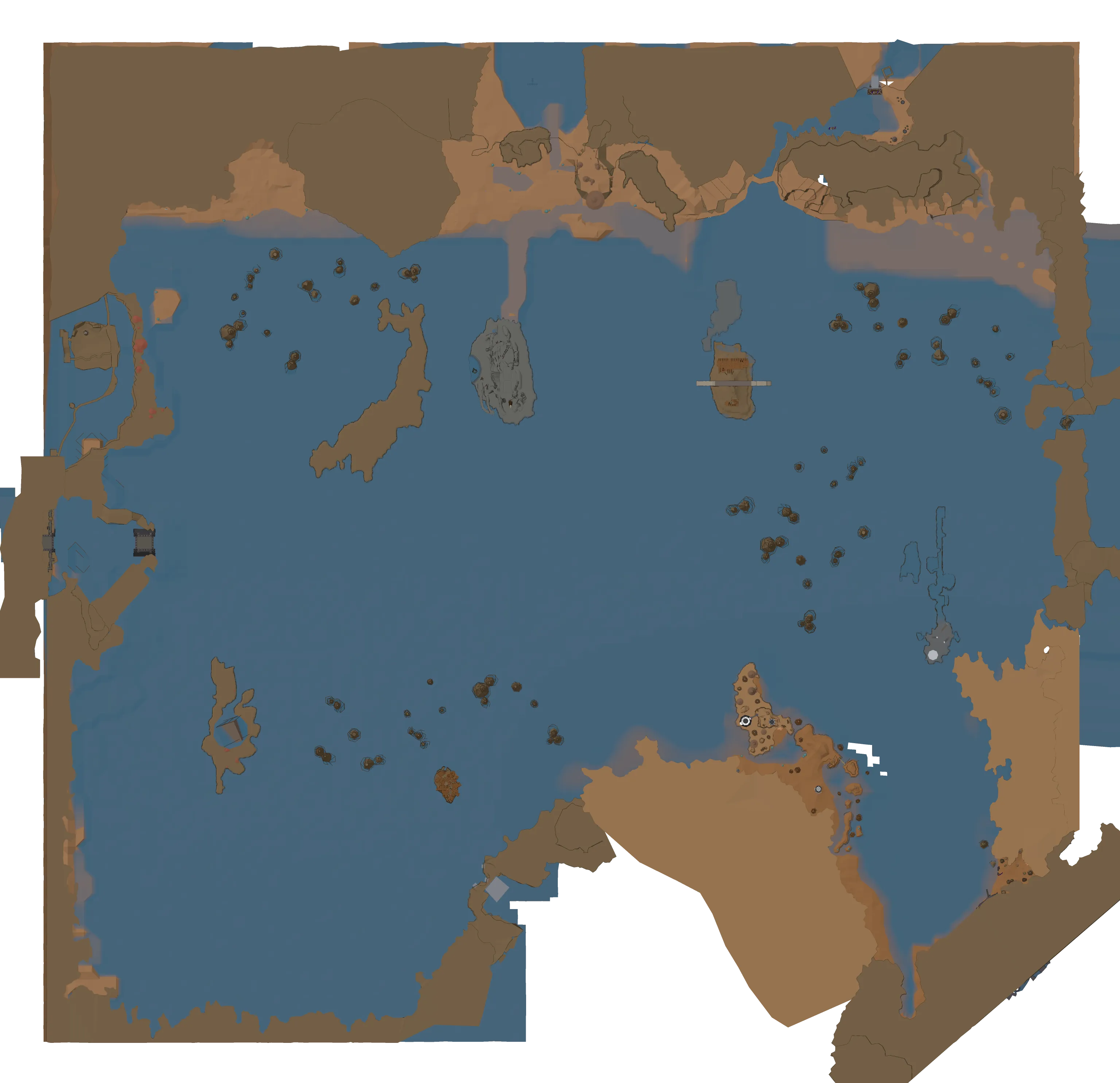 Map of Great Cavern Sea – Map