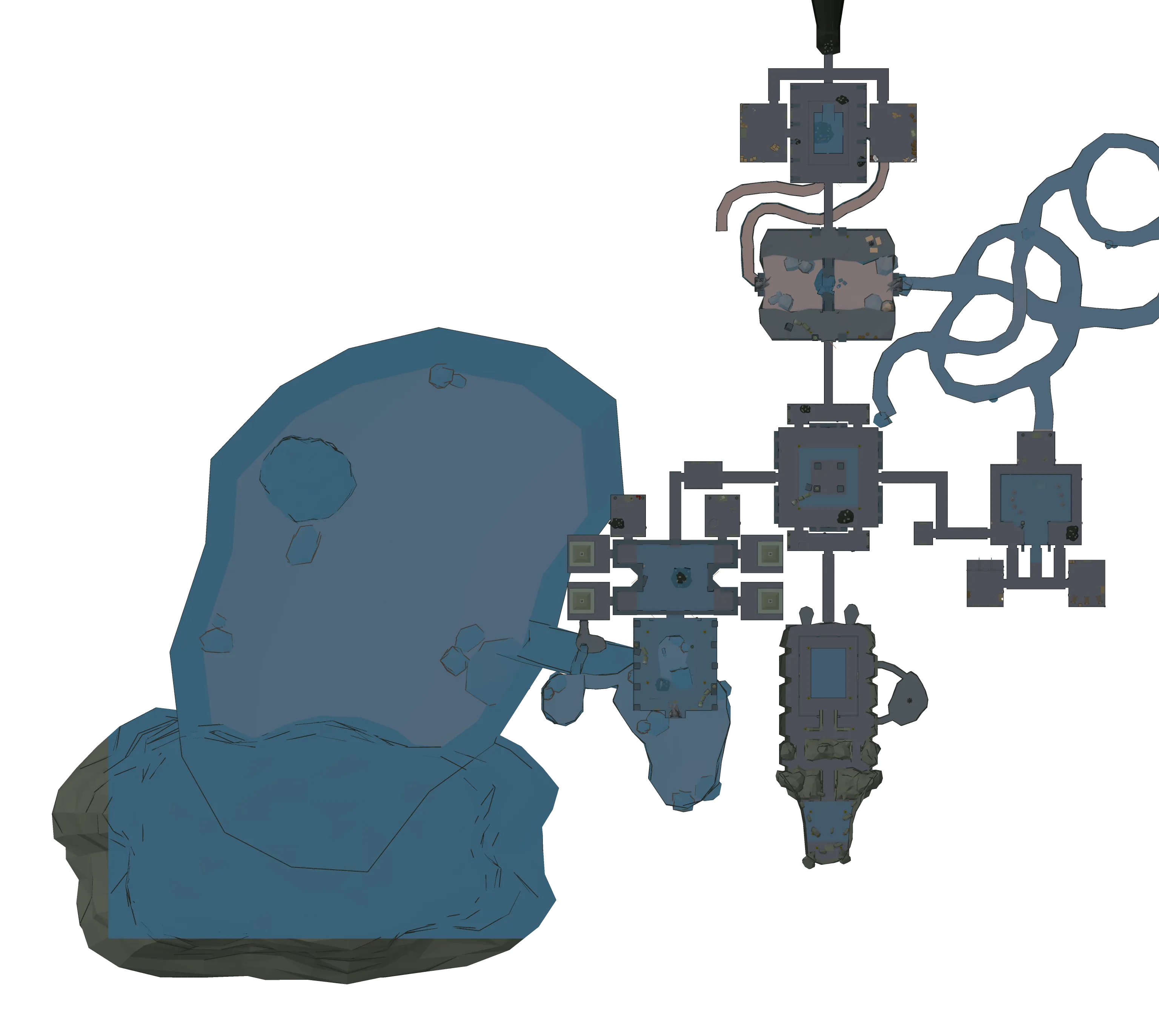 Map of Grimtide Sanctum – Map