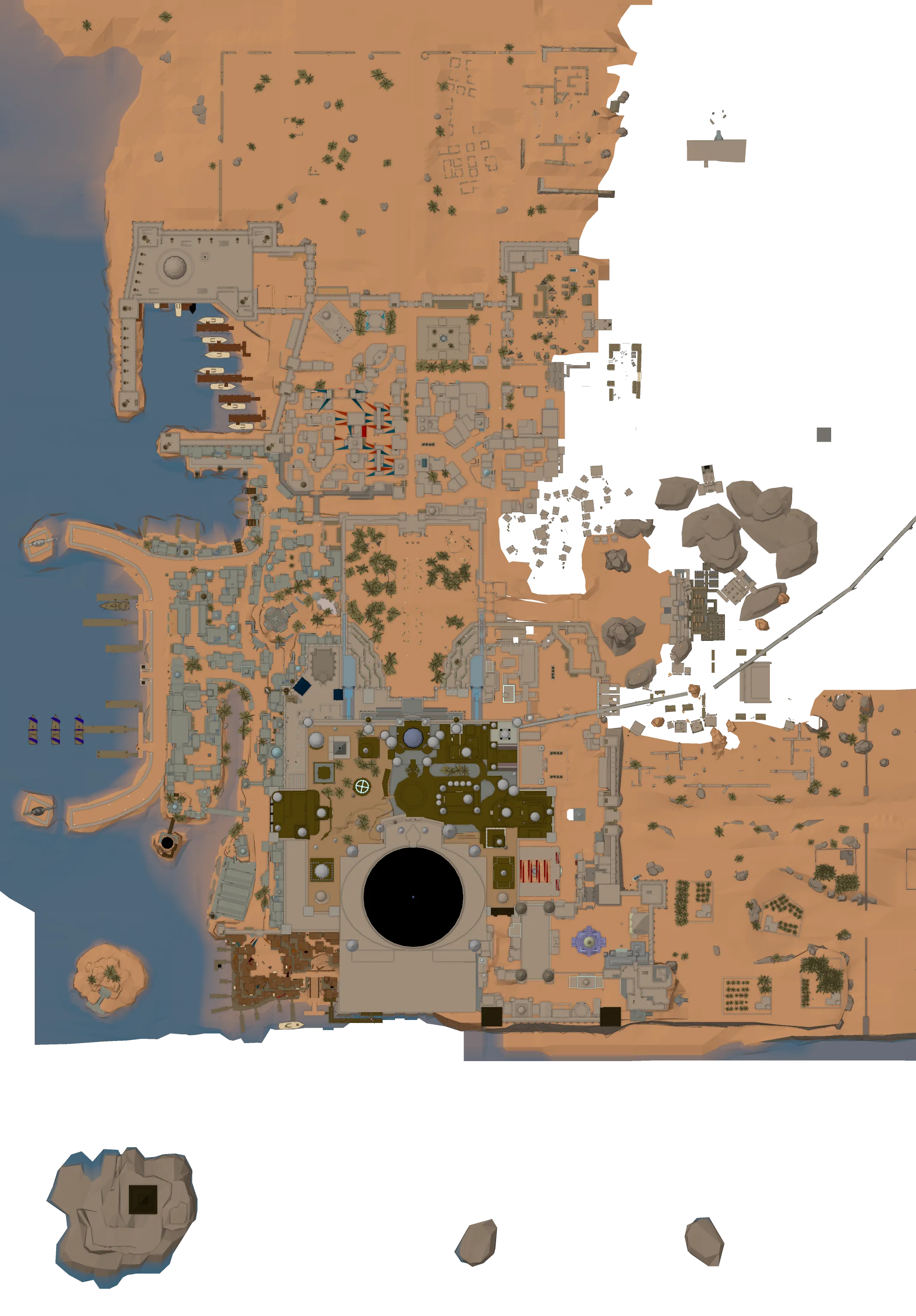 Map of Night Harbor – Map
