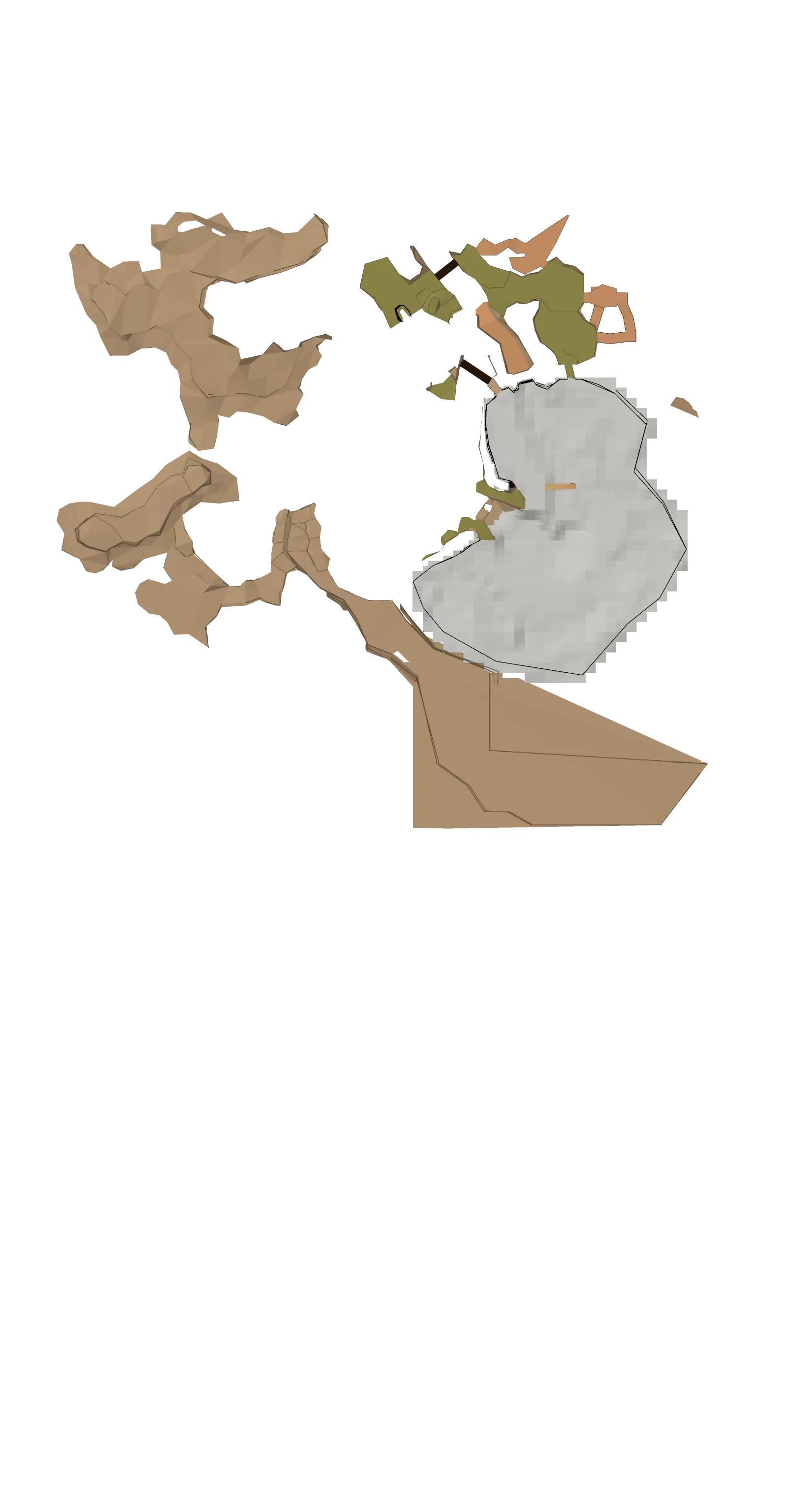Map of Tel Ekir B – Level 3 (y 29 to 48)