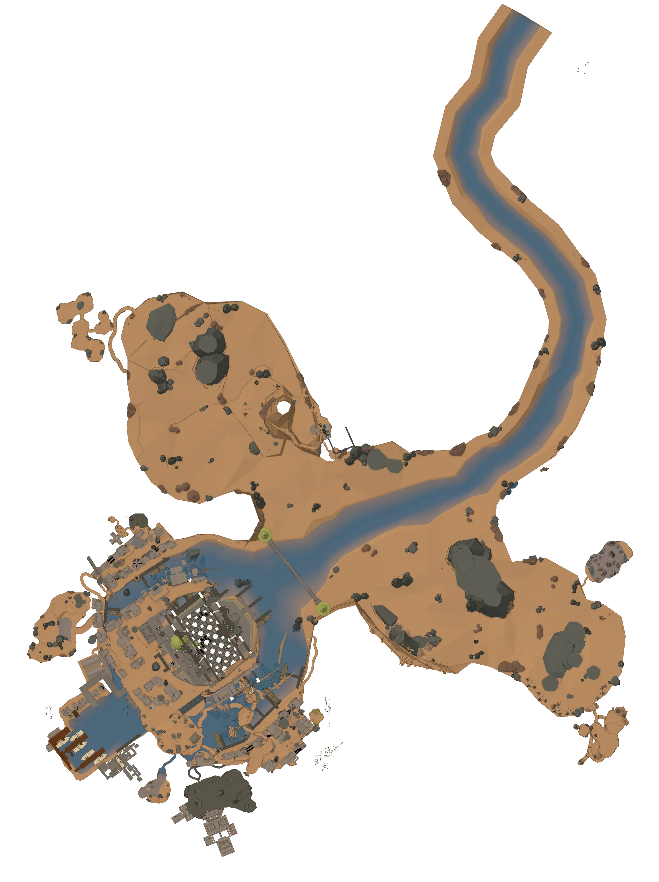 Map of Underdocks – Map
