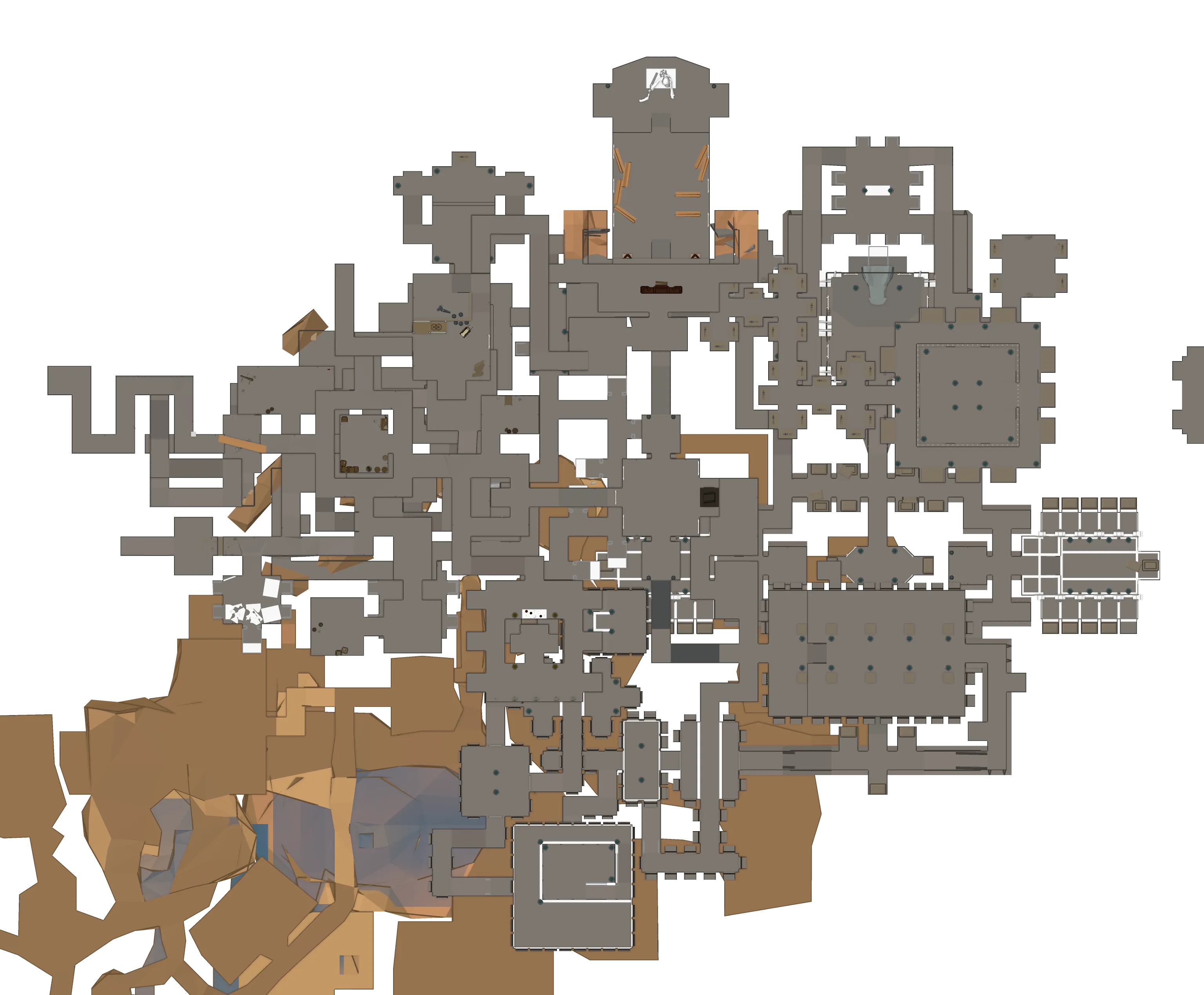 Map of Wyrmsbane Tomb – Overview